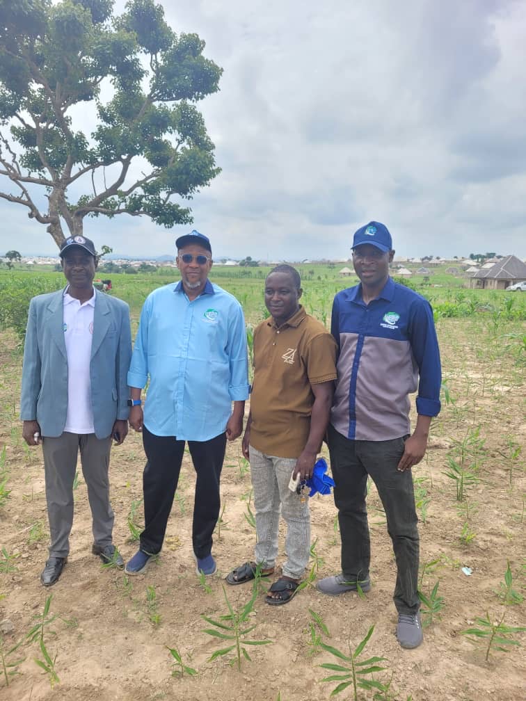 NEPC Coordinator on-site at Akajuma organic farm